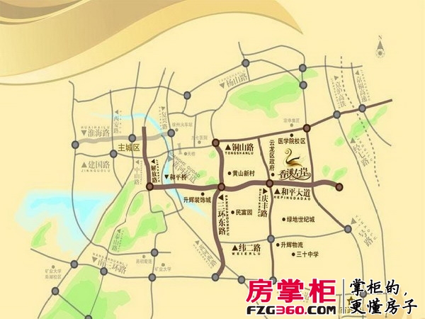 香溪左岸交通图