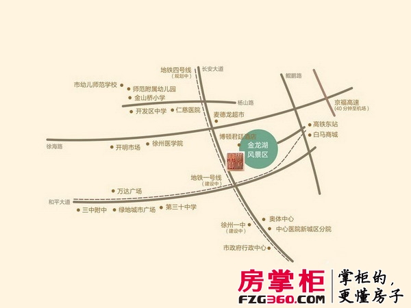 玺悦龙城交通图区位图