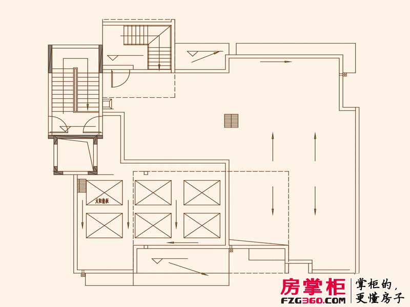 鼓楼广场户型图13#-08户型