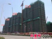 中国铁建·原香漫谷实景图高层工地（2014-6-17）
