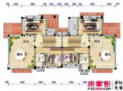 碧桂园·清江明珠一期户型图G146T户型图(三层) 5室2厅1厨4卫 230㎡ 5室2厅4卫1厨