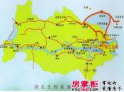 清江古城交通图线路图