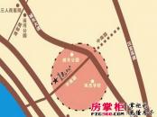 东辰壹号峰景交通图项目区位图