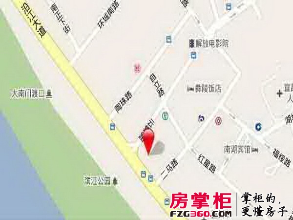 滨江壹号交通图