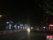枝江公园里项目商业街夜景图
