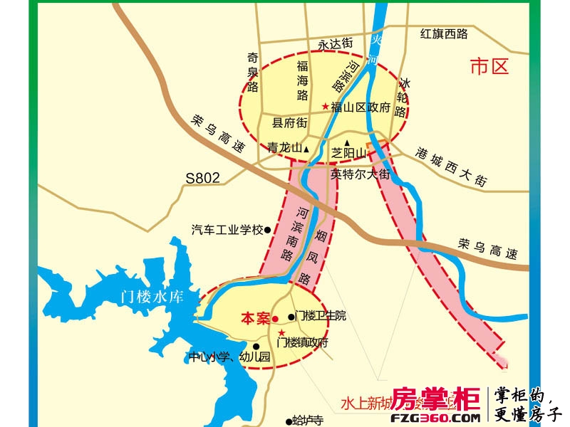 国苑小区交通图