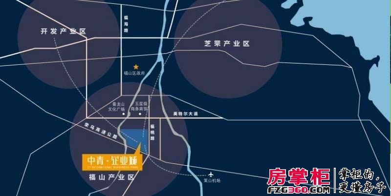 烟台中青文化创意信息产业园交通图