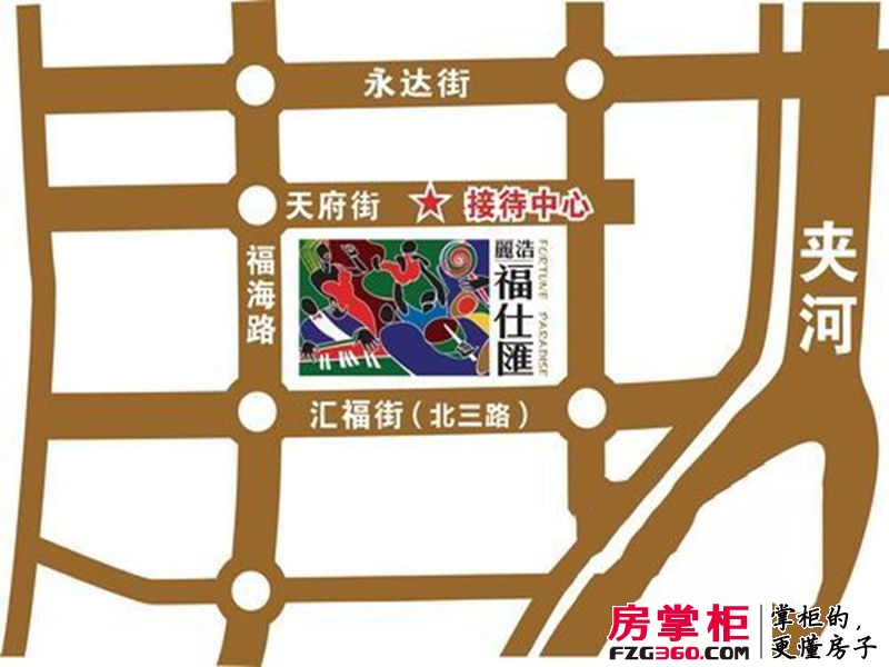 丽浩福仕汇交通图区位图