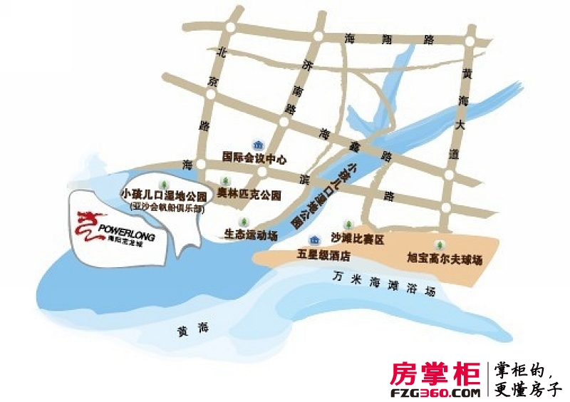 海阳宝龙城交通图