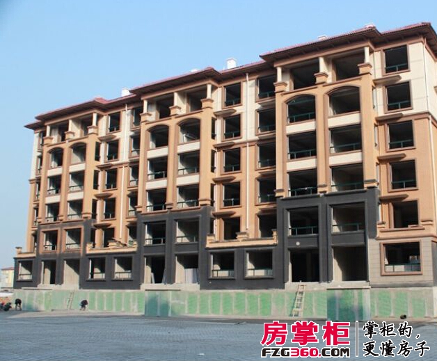 官庄豪庭实景图10号楼（2012-11-18）