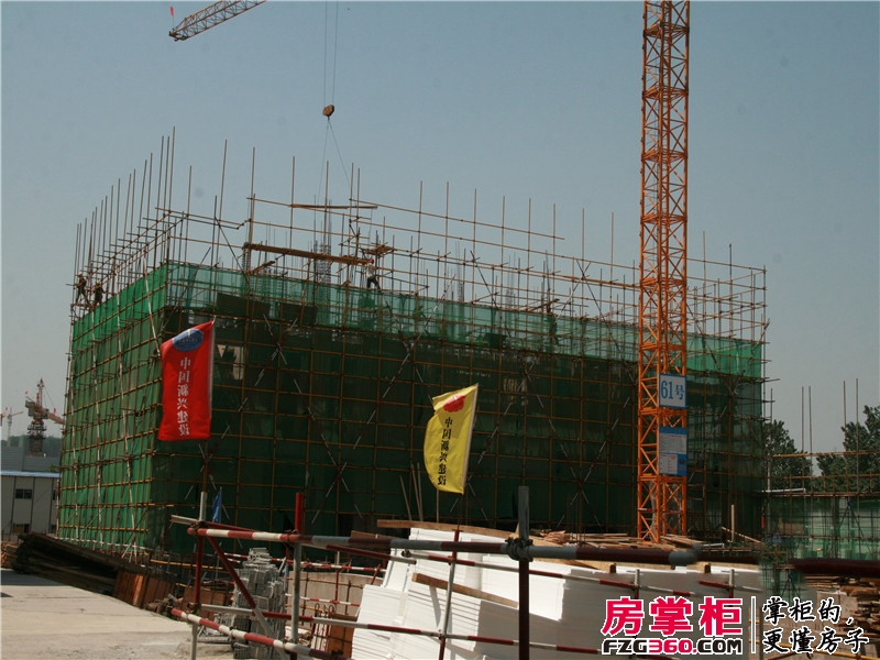 奇章新城实景图61#工程进度实拍20140529