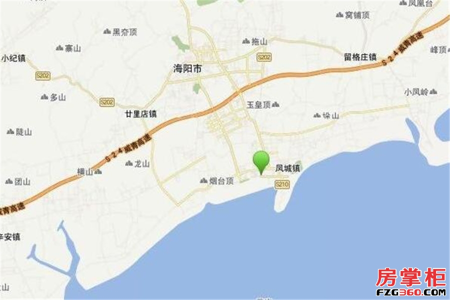 海阳凤凰城交通图