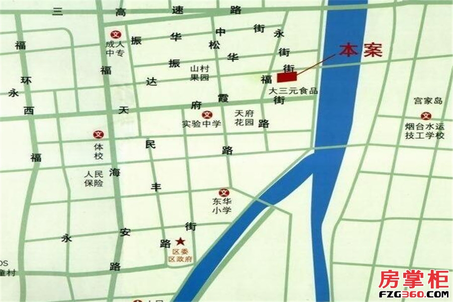 华安国际家合人家交通图