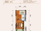 华安国际家合人家公寓A5户型