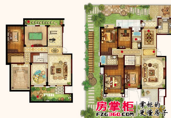 联发君悦华府y01户型4室2厅2卫1厨 全方位解读