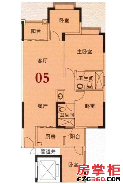 帝豪花园户型图 - 肇庆房掌柜