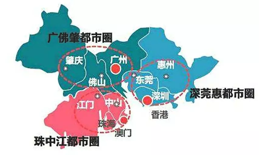 广佛肇排入中国十大最具发展潜力都市圈
