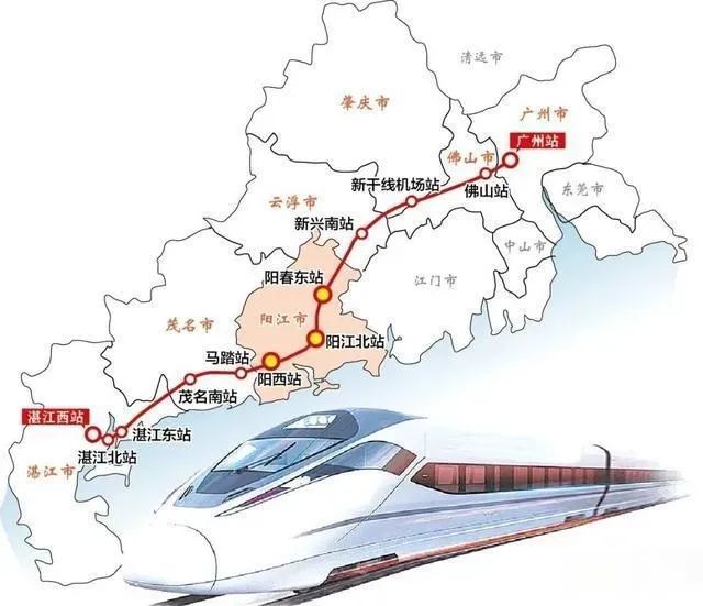 广湛高铁项目国家发改委印发《关于粤港澳大湾区城际铁路建设规划牡 
