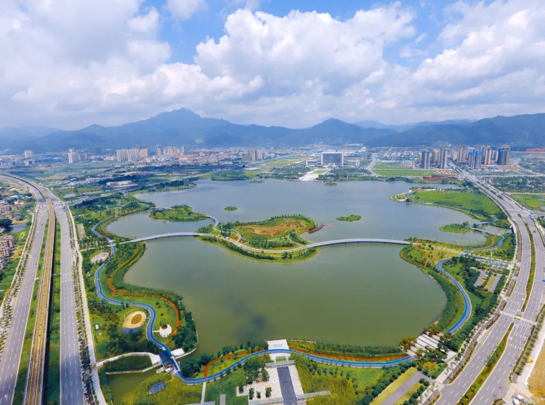 肇庆新区砚阳湖获国优工程奖