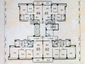 中澳世纪城户型图14座01单位 3室2厅2卫1厨