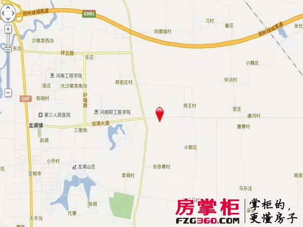 郑州华南城交通图