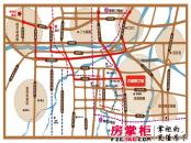 龙湖锦艺城交通图区位图