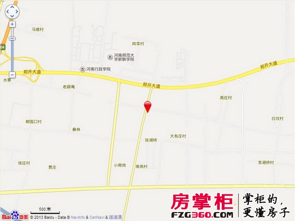 郑州雅居乐国际花园交通图