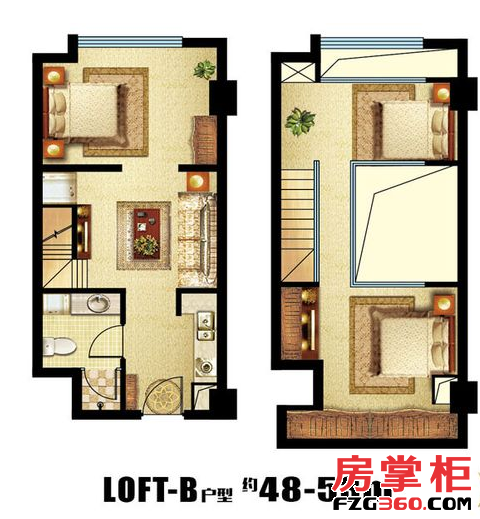 loft公寓B户型
