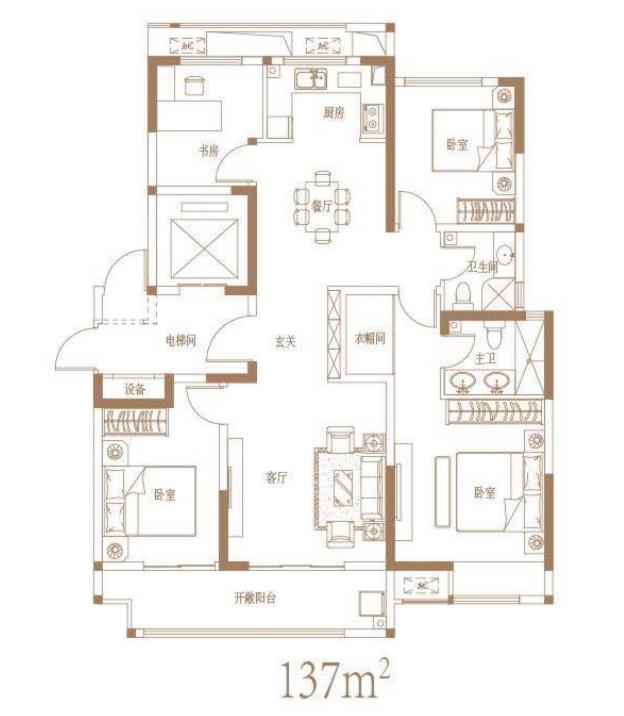 昌建君悦府户型图 - 郑州房掌柜