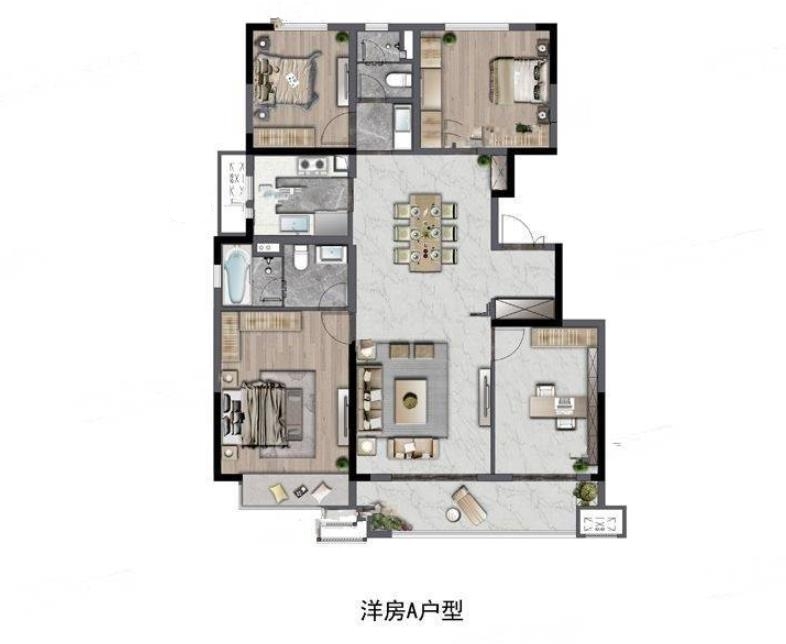 康桥东麓园户型图 - 郑州房掌柜