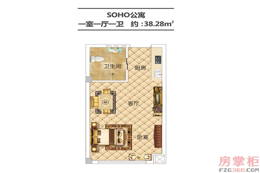 SOHO公寓户型